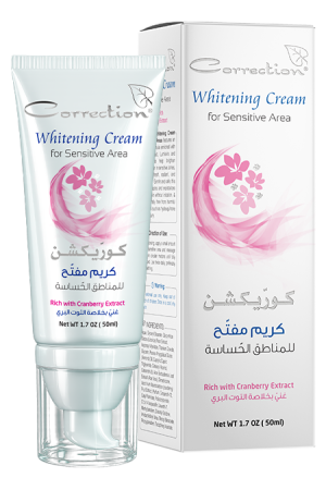 Whitening Cream for Sensitive Area